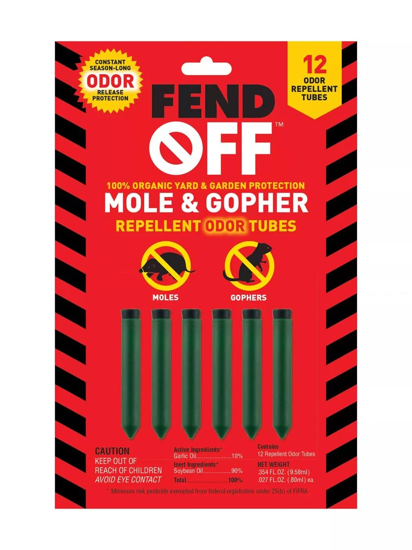 Gopher And Mole Repellers, Set Of 12 3 Gopher And Mole Repellers, Set Of 12