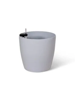 Viva Round Self-Watering Rolling Planter, 20" Diameter, Set Of 2 -Garden Supply Store 3 4 crop 8612933 3899