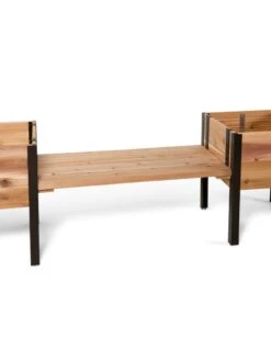 Cedar Bench Kit, Eco-Stained, 48" 16 Cedar Bench Kit, Eco-Stained, 48" -Garden Supply Store 3 4 crop 8613463 0004