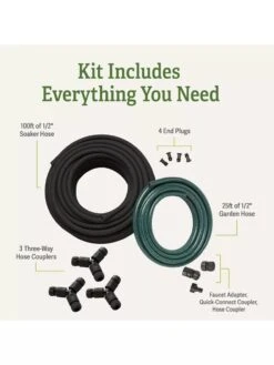 Garden Row Snip-n-Drip Soaker System -Garden Supply Store 8587042 inclusion