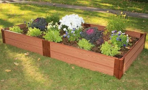 Composite Raised Bed With 1" Boards, 11" 3 Composite Raised Bed With 1" Boards, 11"