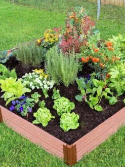 Composite Raised Bed With 1" Boards, 11" 24 Composite Raised Bed With 1" Boards, 11" -Garden Supply Store 8588274 03V tif