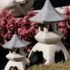 Japanese Pagoda Lantern Sculptures 2 Japanese Pagoda Lantern Sculptures -Garden Supply Store 8589924 001v jpg