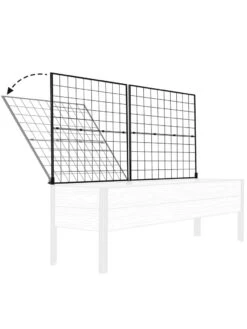 Space-Maker Pivoting Trellis, 8' -Garden Supply Store 8590367 001E psd