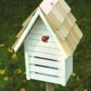 Heartwood Lady Bug Loft Bug House -Garden Supply Store 8591075WH 01V tif