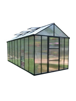 Canopia® By Palram Glory™ Greenhouse, 8' -Garden Supply Store 8591549 02v glory greenhouse 8 x 16 ft