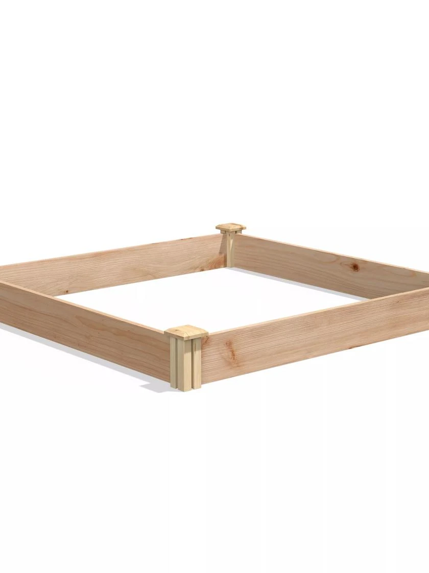 Cedar Raised Garden Bed, 4' X 4' X 6" 8 Cedar Raised Garden Bed, 4' X 4' X 6" - Image 6