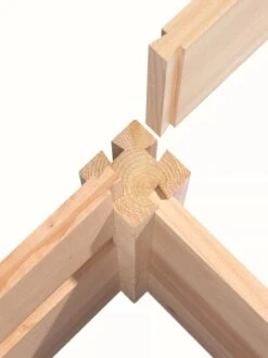 Cedar Raised Garden Bed, 4' X 4' X 6" 12 Cedar Raised Garden Bed, 4' X 4' X 6" -Garden Supply Store 8591724 07V tif