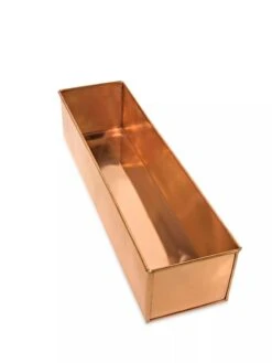 Tall Rectangular Copper Plant Tray, 18" X 5" X 4" -Garden Supply Store 8593534 1194 tif