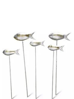 Fish Out Of Water Garden Stakes, Set Of 5 12 Fish Out Of Water Garden Stakes, Set Of 5 -Garden Supply Store 8593672 0067 tif