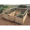 Garden In A Box Cedar Raised Bed, 8' X 8' 1 Garden In A Box Cedar Raised Bed, 8' X 8' -Garden Supply Store 8595775 03V raised cedar garden bed 8 x 8
