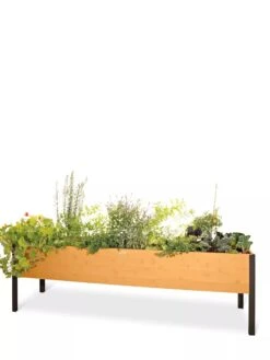 Eco-Stained Elevated Planter Box, 2'x8' -Garden Supply Store 8596760 101 tif