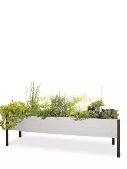 Eco-Stained Elevated Planter Box, 2'x8' -Garden Supply Store 8596760 102 tif