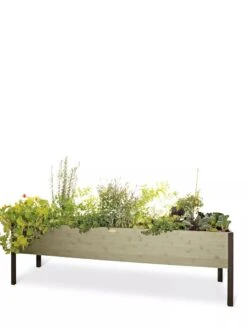 Eco-Stained Elevated Planter Box, 2'x8' -Garden Supply Store 8596760 3869 tif