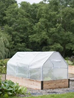 3-Season Plant Protection Tent, 4' X 8' -Garden Supply Store 8598282 0234 tif