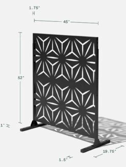Veradek 2-Panel Privacy Screen Set, Star -Garden Supply Store 8599214 11v