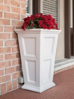 Fairfield Self-Watering Tall Patio Planters, 34” -Garden Supply Store 8600109 02V tif