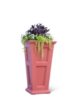 Fairfield Self-Watering Tall Patio Planters, 34” -Garden Supply Store 8600109 0681 tif