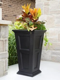 Fairfield Self-Watering Tall Patio Planters, 34” -Garden Supply Store 8600109 16V tif
