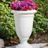 Ellington Self-Watering Urn Planter, 24" 2 Ellington Self-Watering Urn Planter, 24" -Garden Supply Store 8600110 12V tif