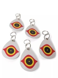 Bird Scare Reflective Bullseye Discs, Set Of 5 5 Bird Scare Reflective Bullseye Discs, Set Of 5 -Garden Supply Store 8600123 19353 tif