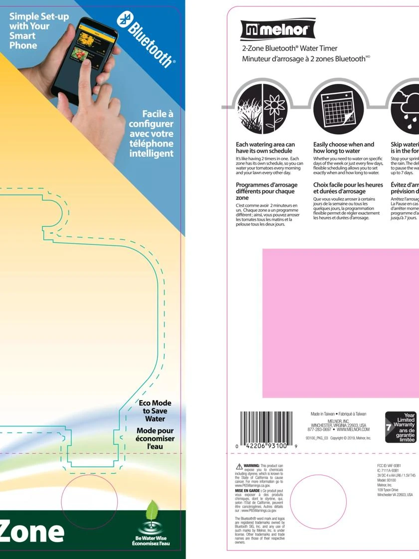 Bluetooth Water Timer, 2-Zone 4 Bluetooth Water Timer, 2-Zone - Image 2