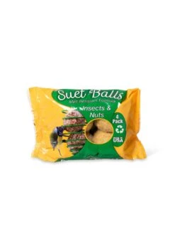 Suet Balls, 4-Pack 11 Suet Balls, 4-Pack -Garden Supply Store 8608923 4431 insect and nuts suet balls 4 pack