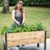 Self-Watering Elevated Planter Box, 2' X 4' -Garden Supply Store 8608959 4040 tif