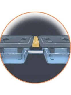 Self-Watering Elevated Planter Box, 2' X 8' -Garden Supply Store 8609009 0002 detail art tif