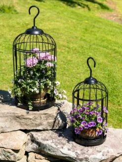 Hanging Birdcage Planter Set 10 Hanging Birdcage Planter Set -Garden Supply Store 8609181 0374 tif