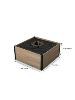 Vita Mezza Keyhole Garden, 4’x4’ 7 Vita Mezza Keyhole Garden, 4’x4’ -Garden Supply Store 8609393 03v