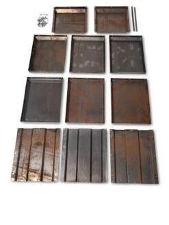 Corten Steel Modular Raised Bed, 2'x6' 14 Corten Steel Modular Raised Bed, 2'x6' -Garden Supply Store 8610703 0142 tif