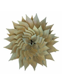 Desert Steel Spiral Aloe Sculpture -Garden Supply Store 8610750 01v desert steel spiral aloe 15 inch