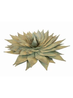 Desert Steel Spiral Aloe Sculpture -Garden Supply Store 8610751 01v desert steel spiral aloe 24 inch