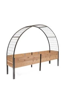 2’ X 8’ Arch Trellis For Planter Boxes 13 2’ X 8’ Arch Trellis For Planter Boxes -Garden Supply Store 8610798 0809 tif