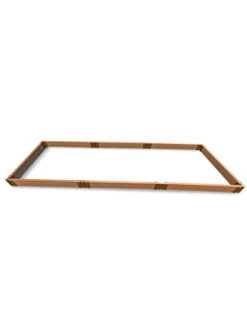 Classic Sienna Composite Raised Bed, 5-1/2" High With 2" Boards -Garden Supply Store 8610832 01v