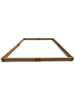 Classic Sienna Composite Raised Bed, 5-1/2" High With 2" Boards -Garden Supply Store 8610836 01v