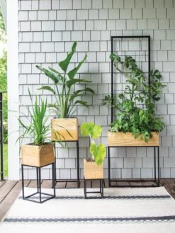 Tartu Elevated Square Planters 17 Tartu Elevated Square Planters -Garden Supply Store 8611007 022