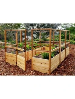 Garden In A Box With Deer Fence, 8' X 16' 5 Garden In A Box With Deer Fence, 8' X 16' -Garden Supply Store 8611036 02V