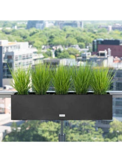 Veradek Metallic Series Railing Planters 27 Veradek Metallic Series Railing Planters -Garden Supply Store 8611610 05v