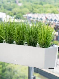 Veradek Metallic Series Railing Planters 26 Veradek Metallic Series Railing Planters -Garden Supply Store 8611610 22v veradek metallic series railing planter