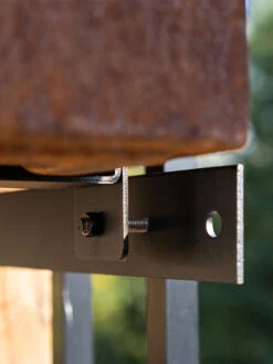 Veradek Metallic Series Corten Steel Railing Planters 12 Veradek Metallic Series Corten Steel Railing Planters -Garden Supply Store 8611611 02v