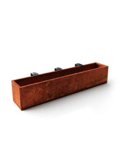 Veradek Metallic Series Corten Steel Railing Planters 15 Veradek Metallic Series Corten Steel Railing Planters -Garden Supply Store 8611614 04v