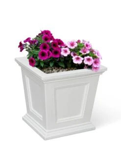 Fairfield Self-Watering Square Planter, 16” X 16” -Garden Supply Store 8611695 16V tif