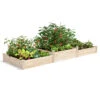 Tall 2-Tier Pine Raised Garden Bed, 4'x12' 2 Tall 2-Tier Pine Raised Garden Bed, 4'x12' -Garden Supply Store 8612258 02v tall 2 tier pine raised garden bed 4x12 feet