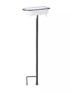 White Enamel Bathtub Birdbath -Garden Supply Store 8612266 03V jpeg