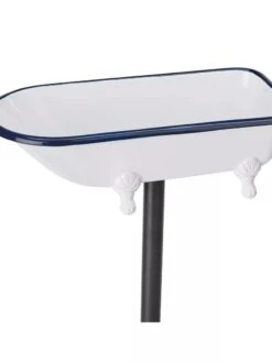 White Enamel Bathtub Birdbath -Garden Supply Store 8612266 04V jpeg