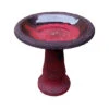 Exaco Enduro Clay Scroll Vine Birdbath -Garden Supply Store 8612392 01v exaco enduro clay scroll vine birdbath