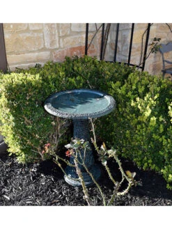 Exaco Enduro Clay Birdbath 13 Exaco Enduro Clay Birdbath -Garden Supply Store 8612394gy 02v