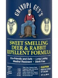 Grandpa Gus's Deer & Rabbit Repellent Spray -Garden Supply Store 8612427 03V 3 4
